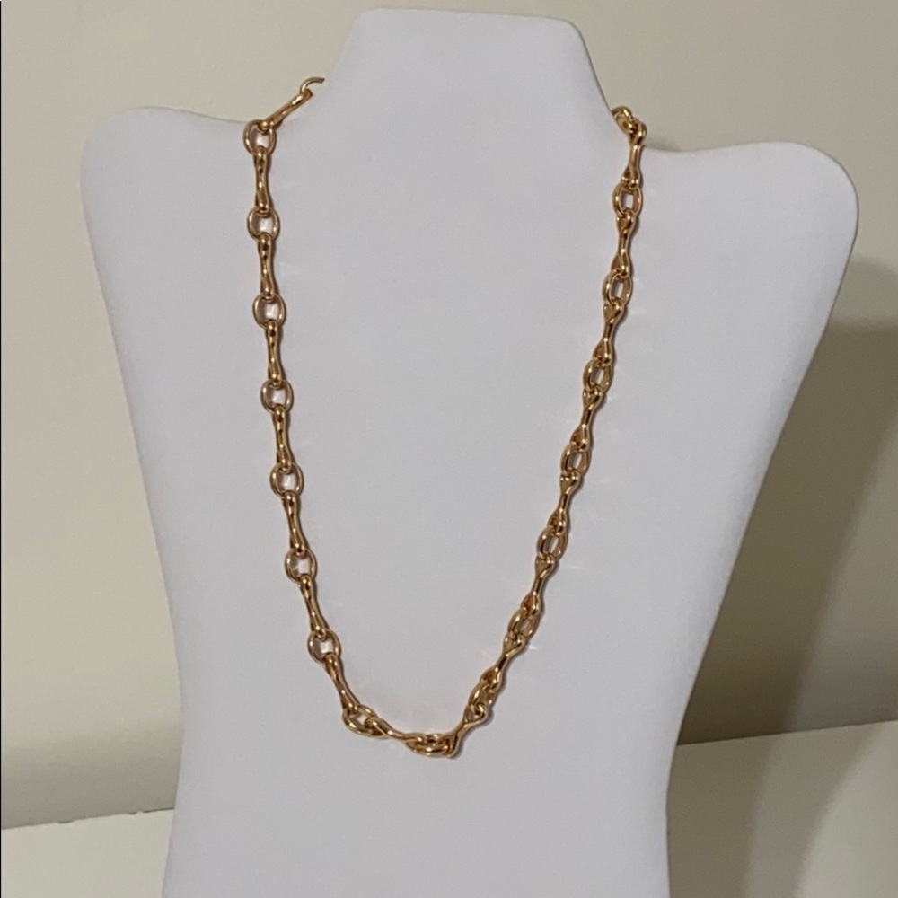 Rose-gold Status necklace